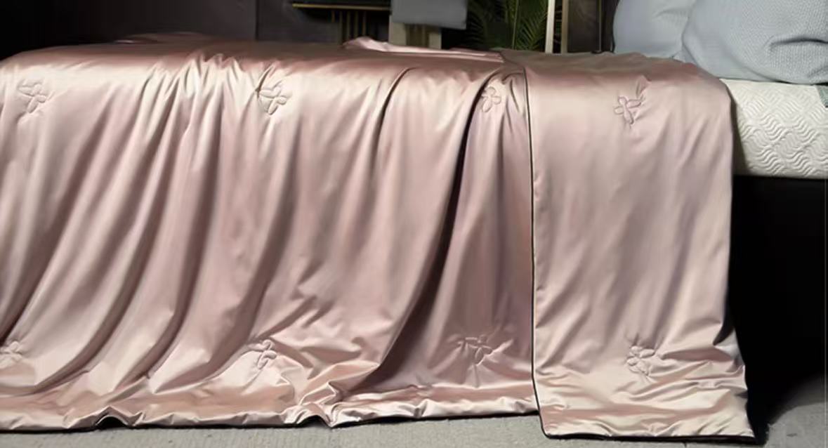 シャンパンシルク ブランケット