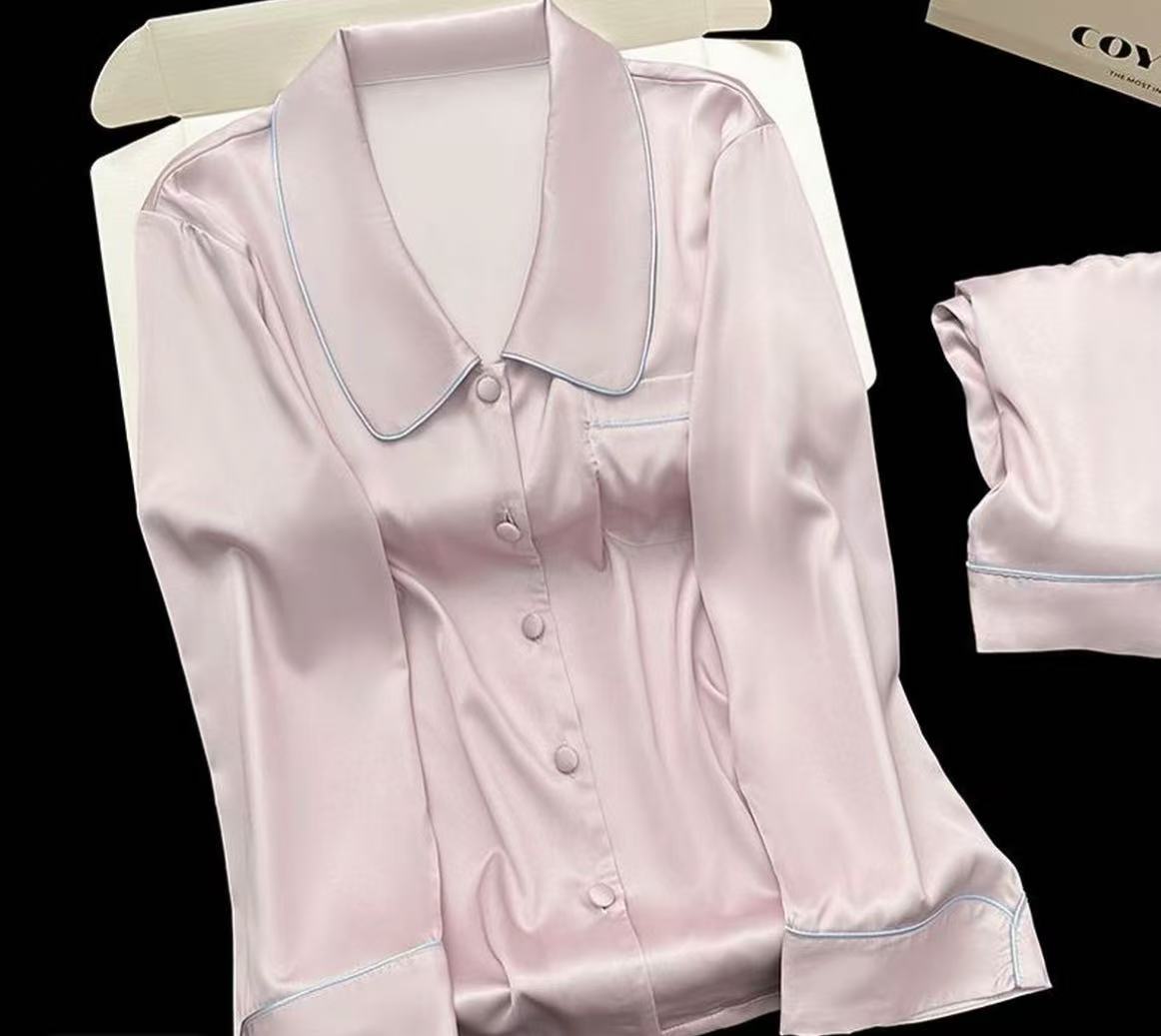 ローズシルク パジャマセット 4